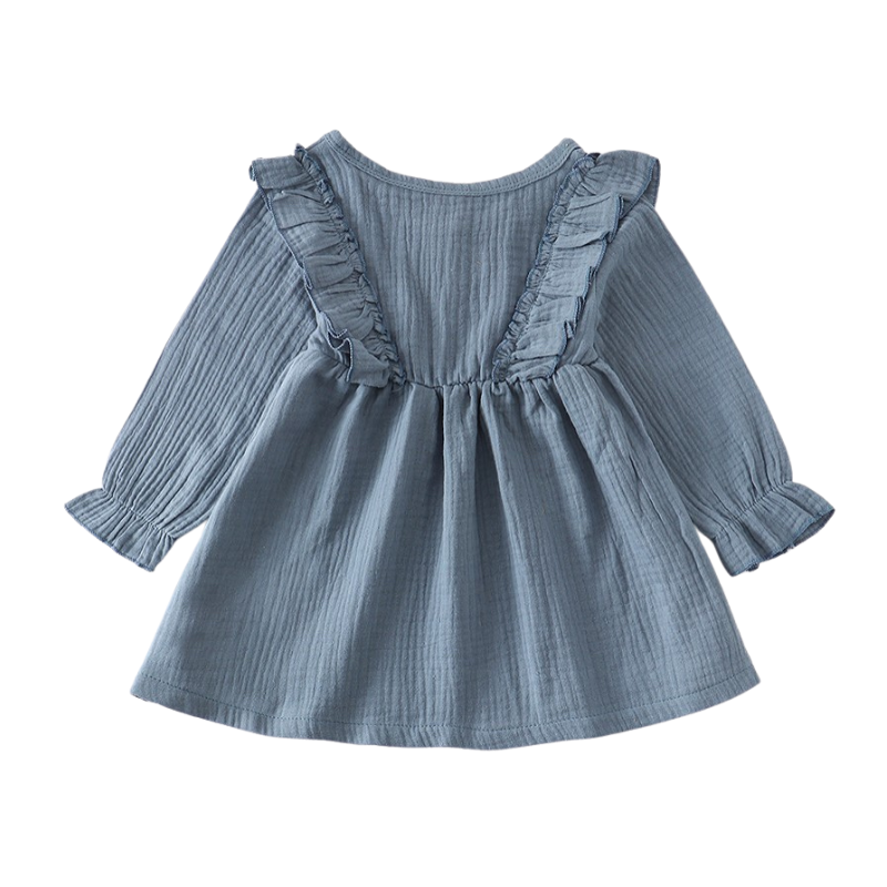 Cloudy Day Ruffle Dress