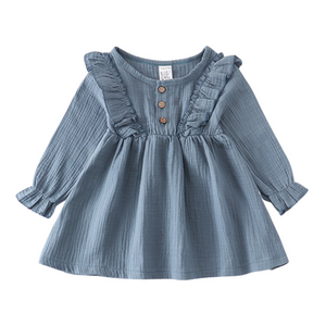 Cloudy Day Ruffle Dress