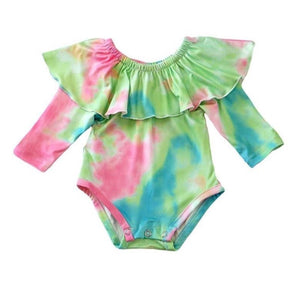 Green Splash Romper